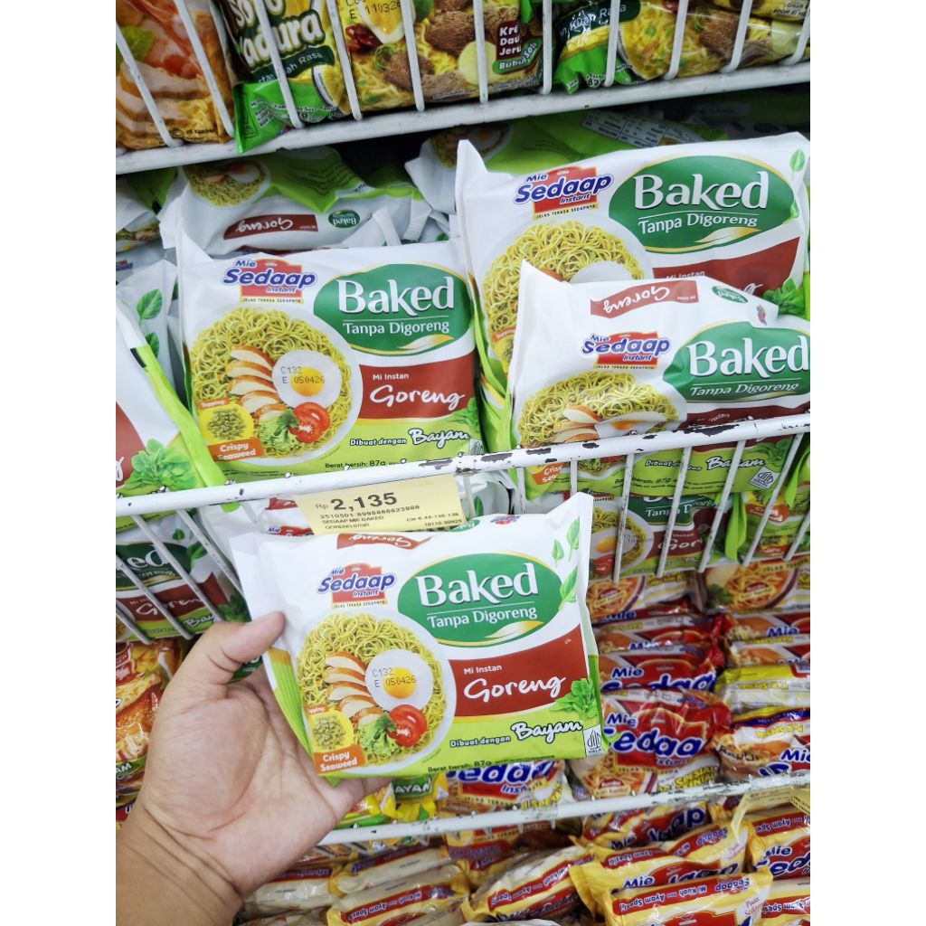

MIE SEDAAP BAKED 87 Gr minimal 10