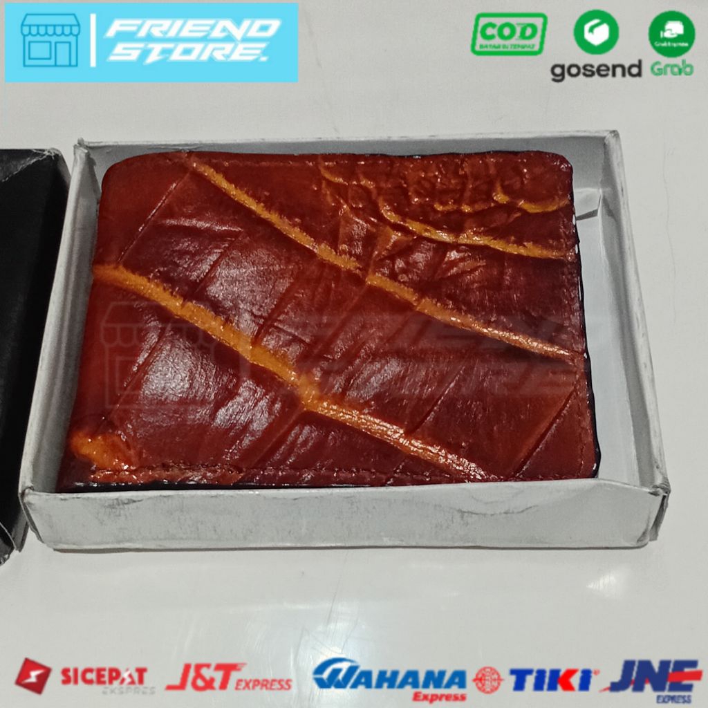 Dompet Pria Kulit Buaya Denta Crocodile Original (Baru)