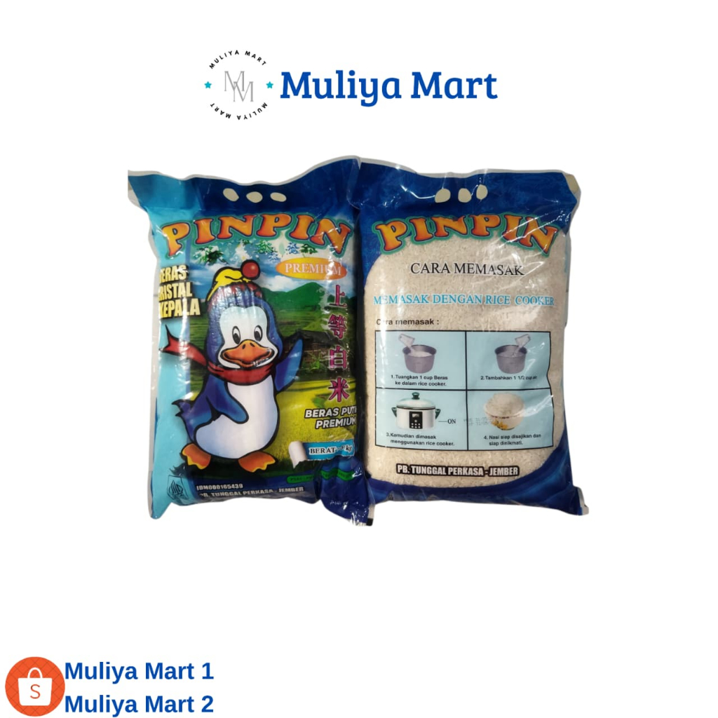 

Beras PIN PIN 5KG x 2 PACK