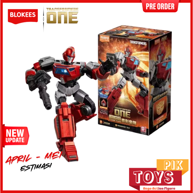 Blokees - Iron Hide Classic Class Transformer One CC TF One 19 New Edition Licenced Hasbro Toy