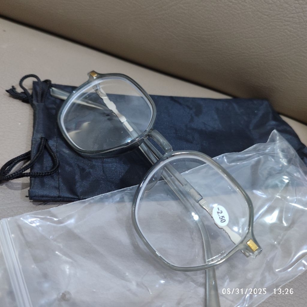 (new) Kacamata minus frame bingkai plastik
