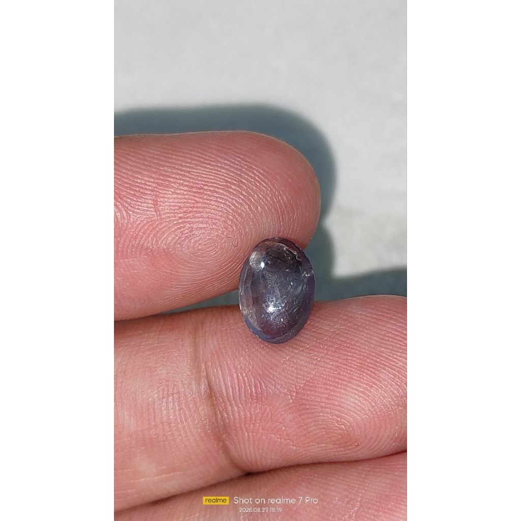 Natural purple star sapphire srilangka 1.50cts