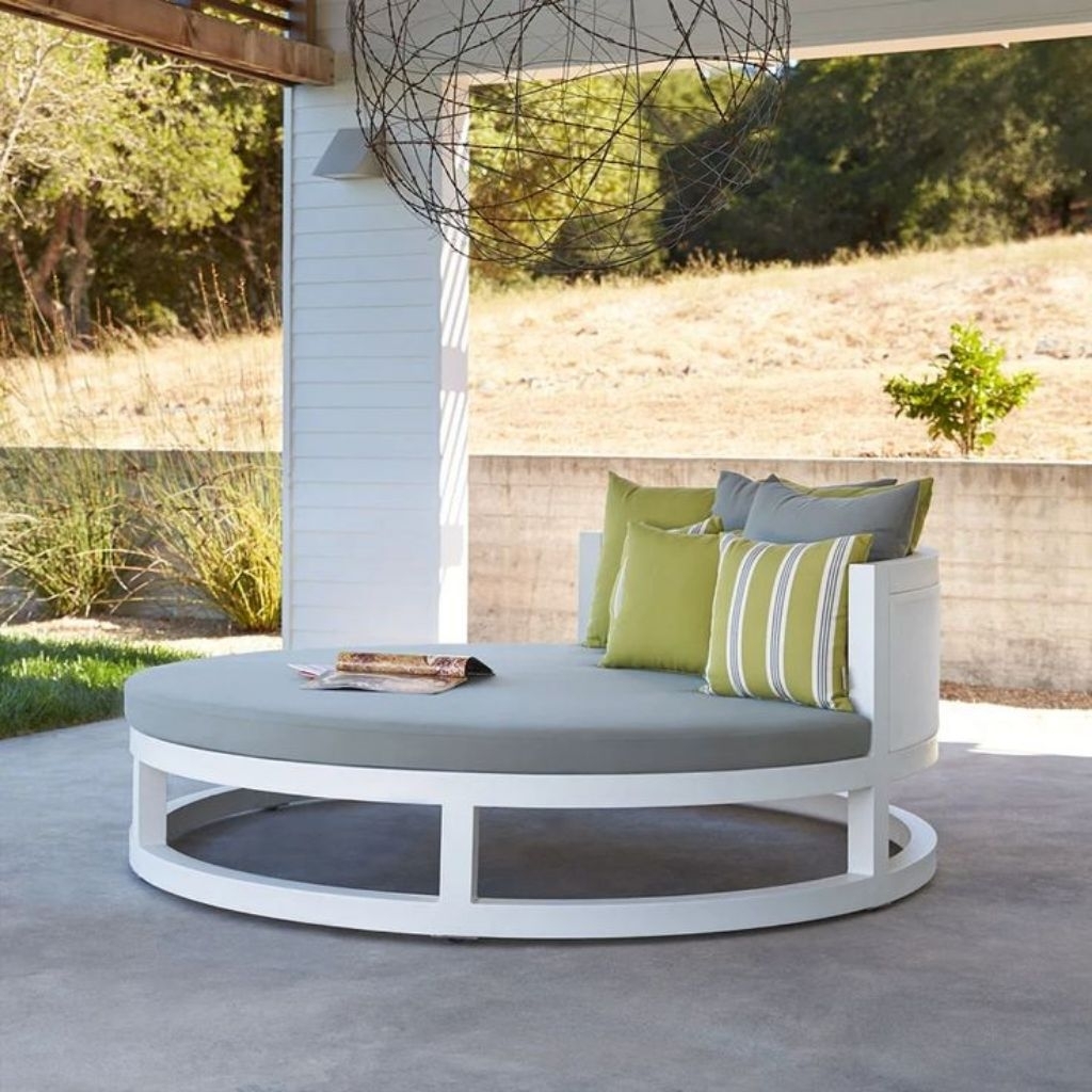 solara - Daybed bundar minimalis modern