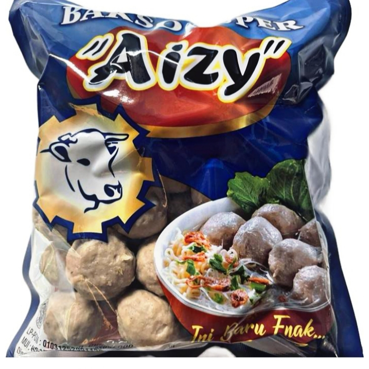 

Baso aizy super biru isi50butir kualitas terjamin lezat dan bergizi tinggi kaya protein Food Frozen Makanan Daging Instan