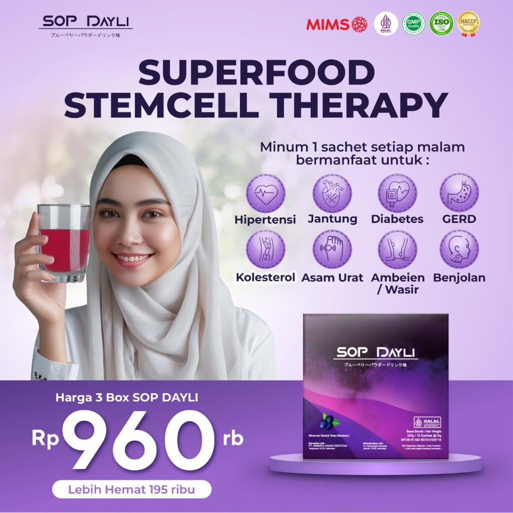 

PAKET HEMAT SOP DAYLI 3 BOX / SOP DAILY