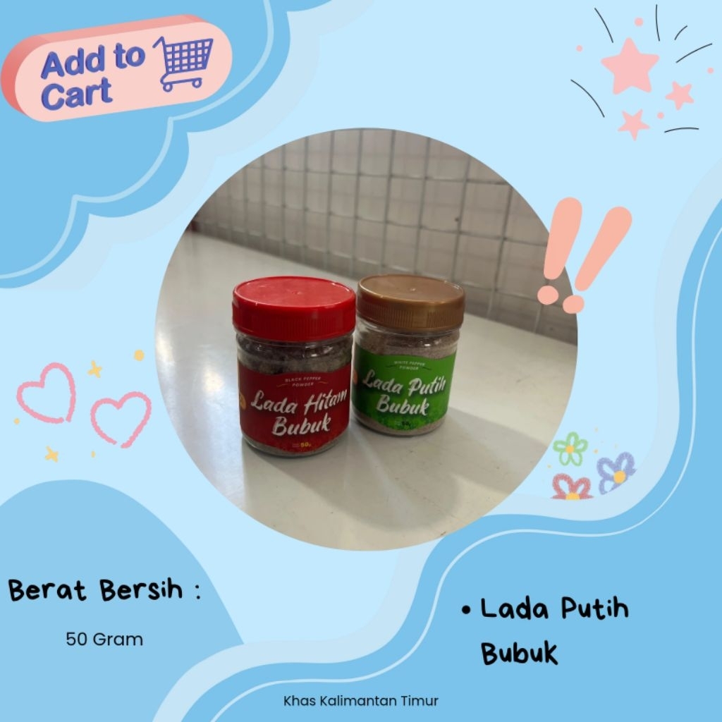 

LADA PUTIH HITAM BUBUK