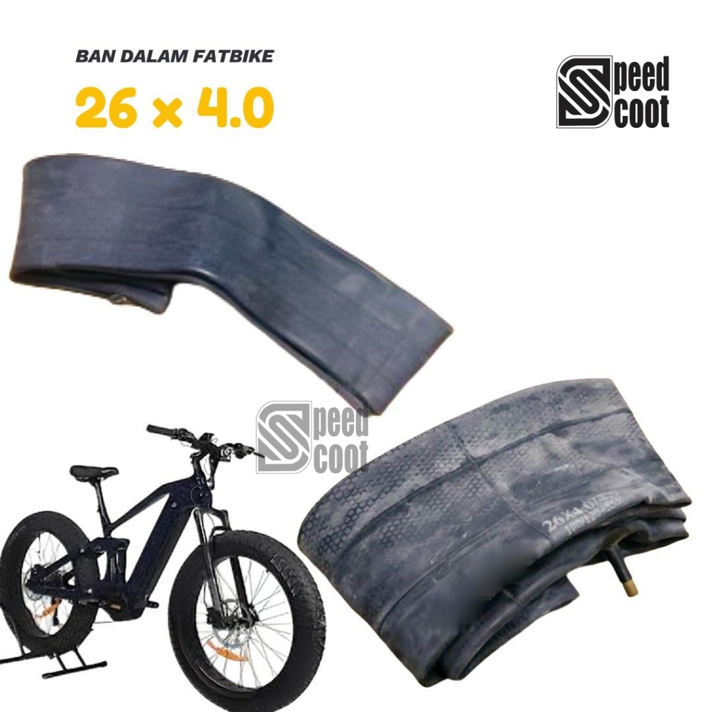 Ban dalam 26x4.0 ban sepeda 26 x 4.0 fatbike