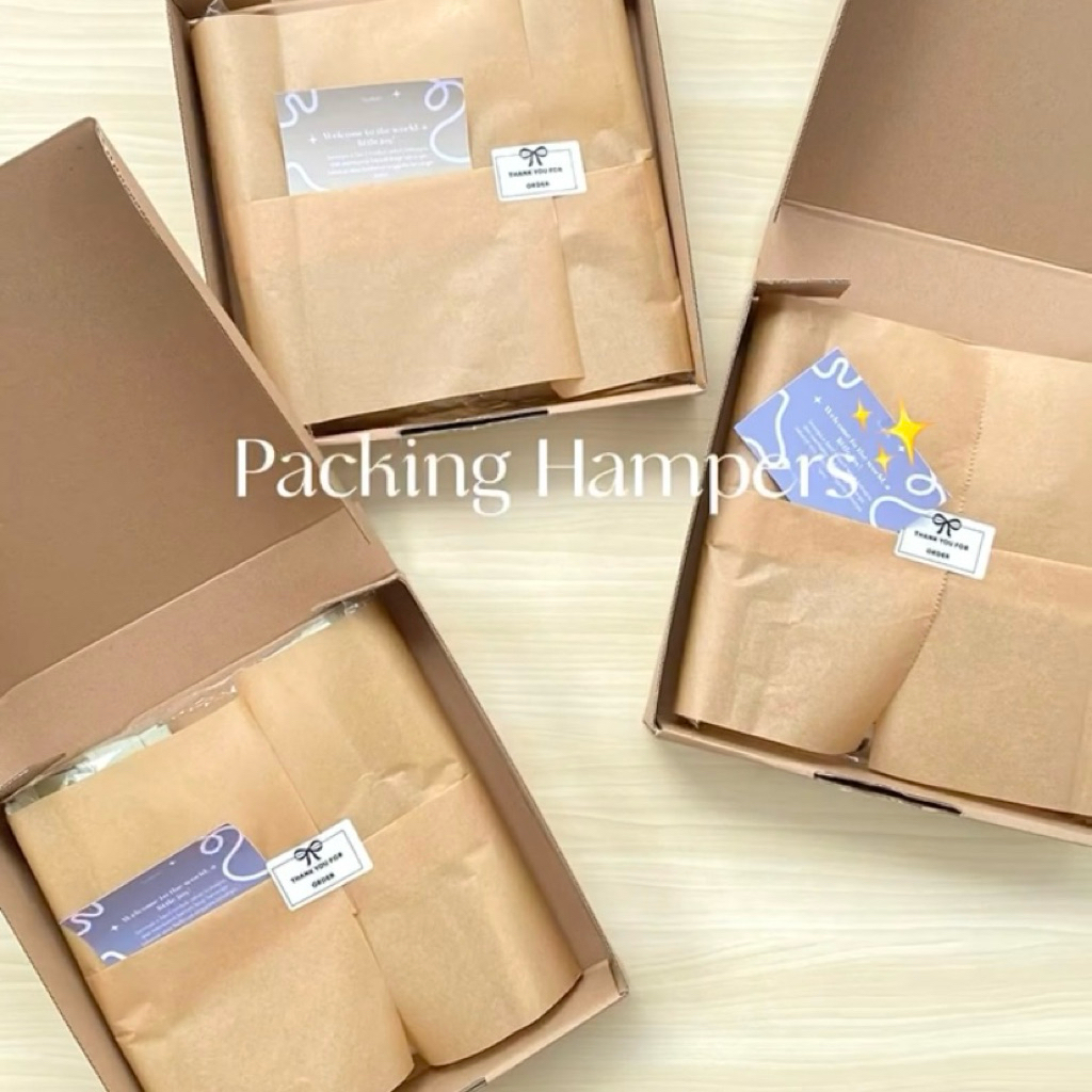 Packing Box Hampers + Gift Card | uk. 25 x 25 x 5 | Kado | Packing | Hampers