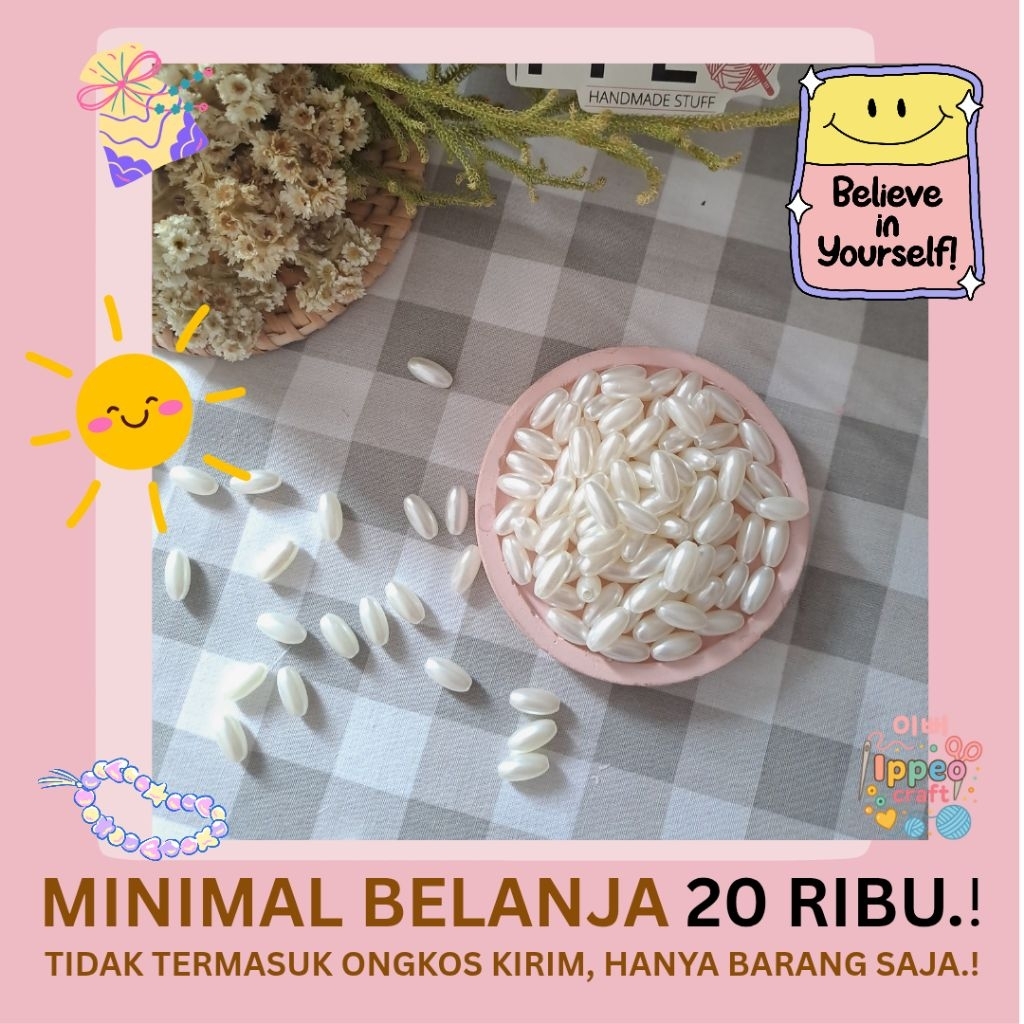 Mote Manik Mutiara Padi (25gr)