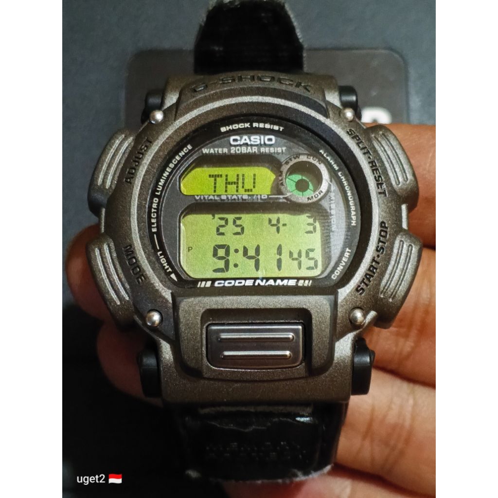 Casio Gshock DW 8800 codename  bekas second preloved