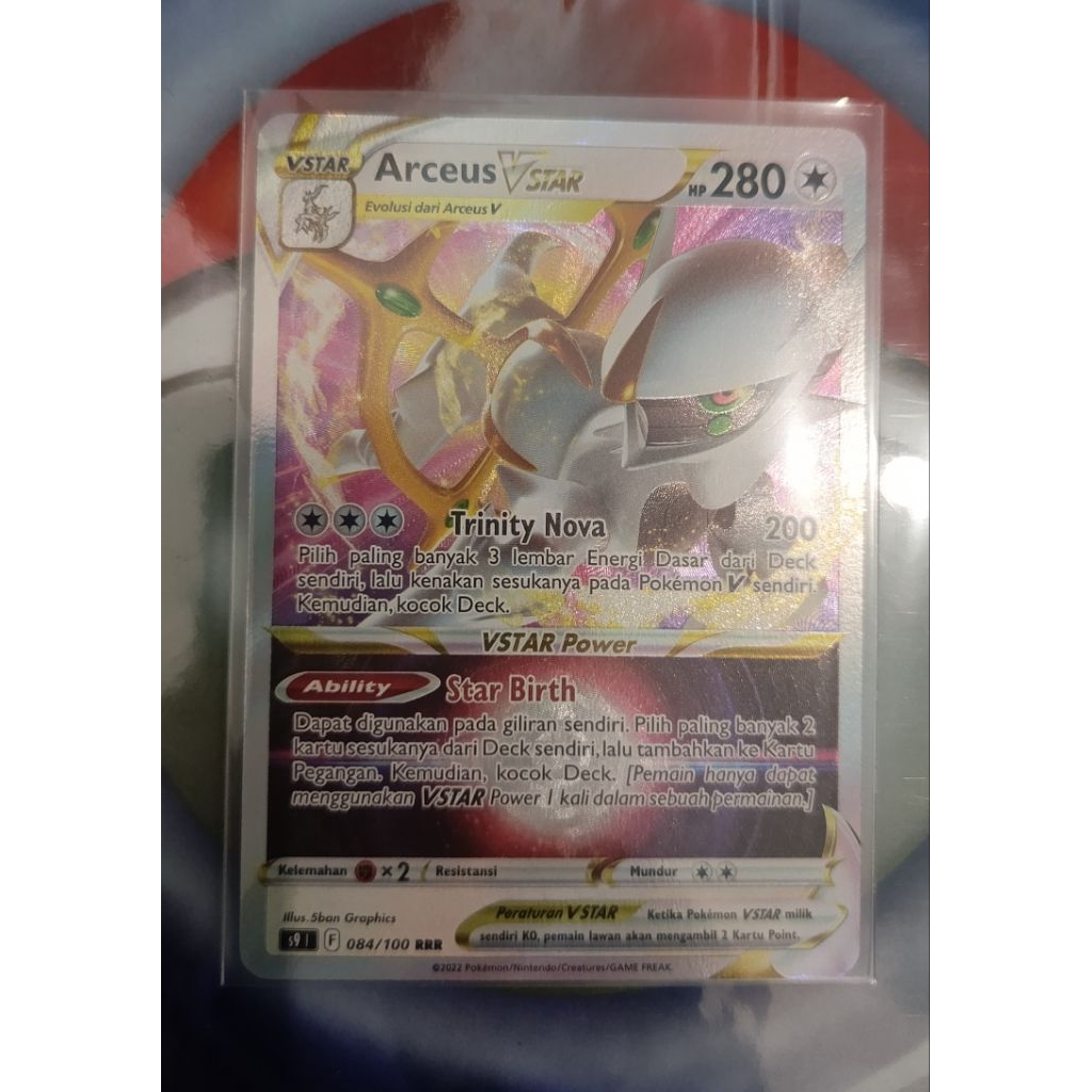 Pokemon Indonesia - ARCEUS VSTAR (TRIPLE RARE)