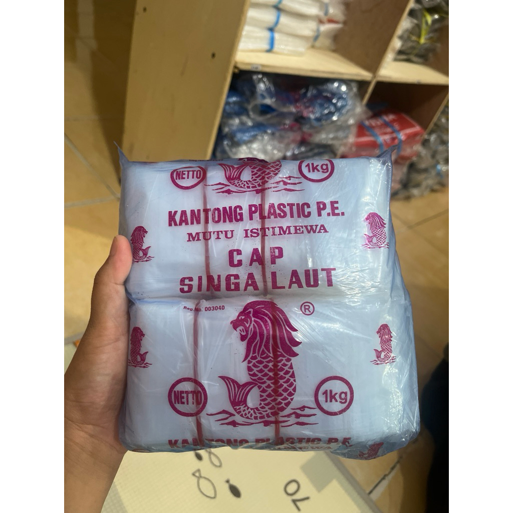 kantong plastik pe singa laut