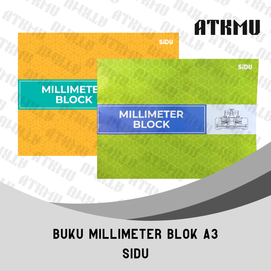 

Buku Millimeter Blok A3 F4/FOLIO SIDU isi 20 Sheets