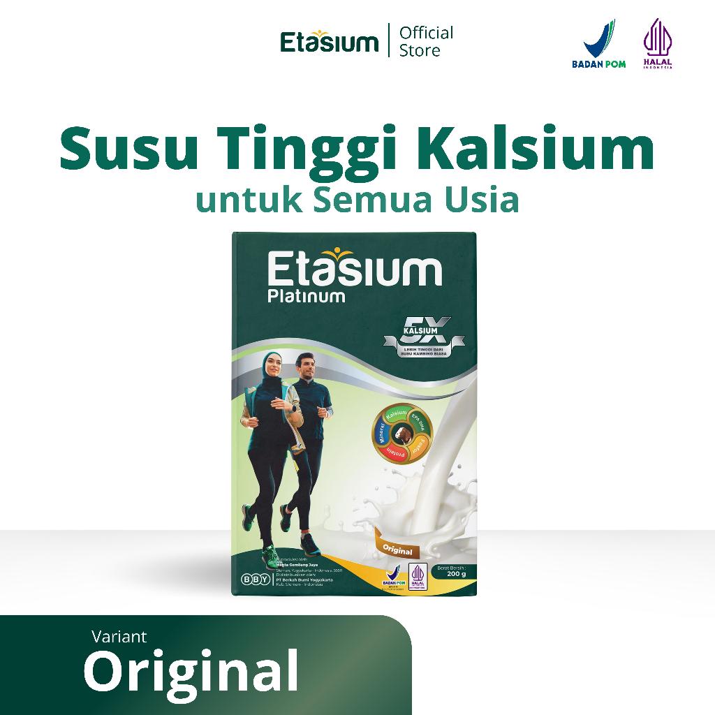 

[1 Box] Susu Kambing Etasium Platinum Solusi Tulang Sehat & Sendi Rasa Original 200g