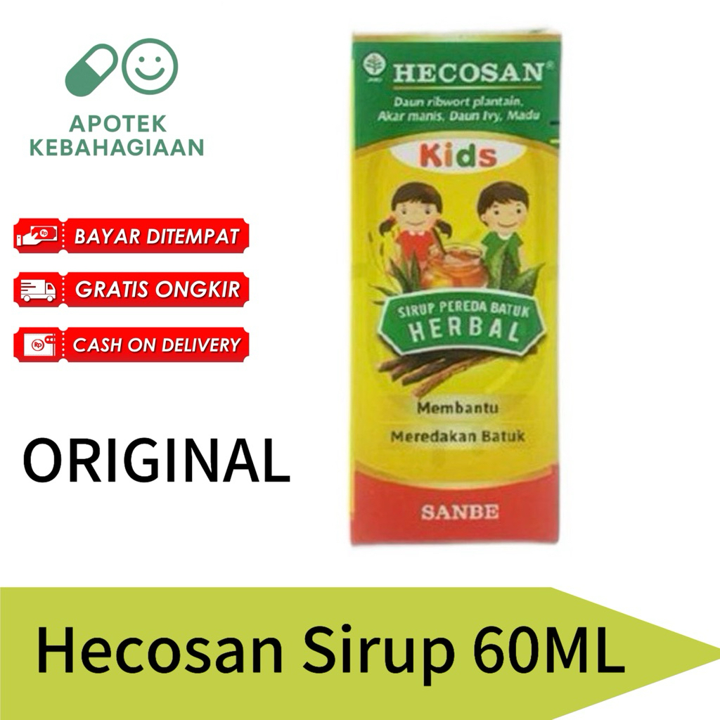 Hecosan Kids Sirup 60ML