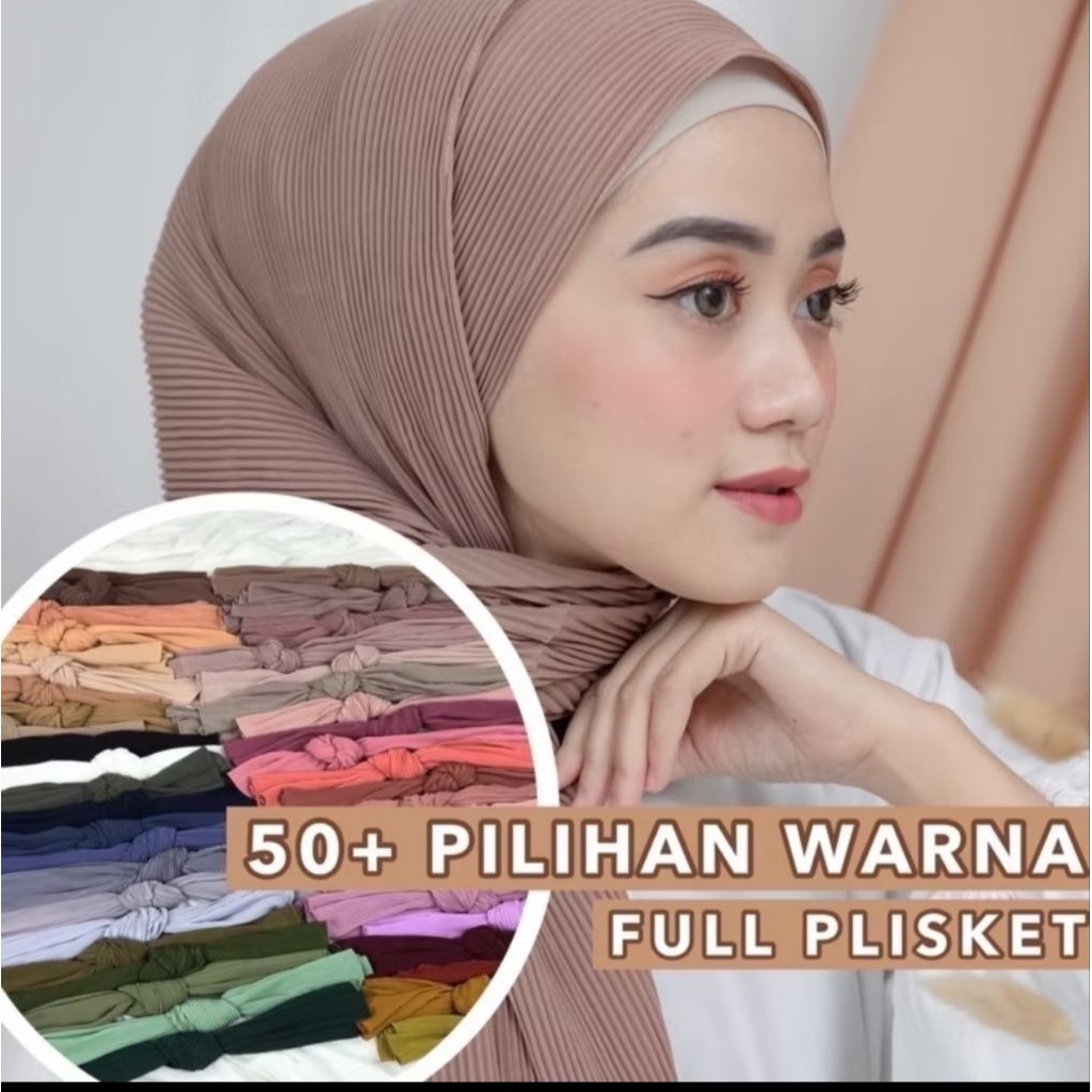 Pashmina Plisket Lidi
