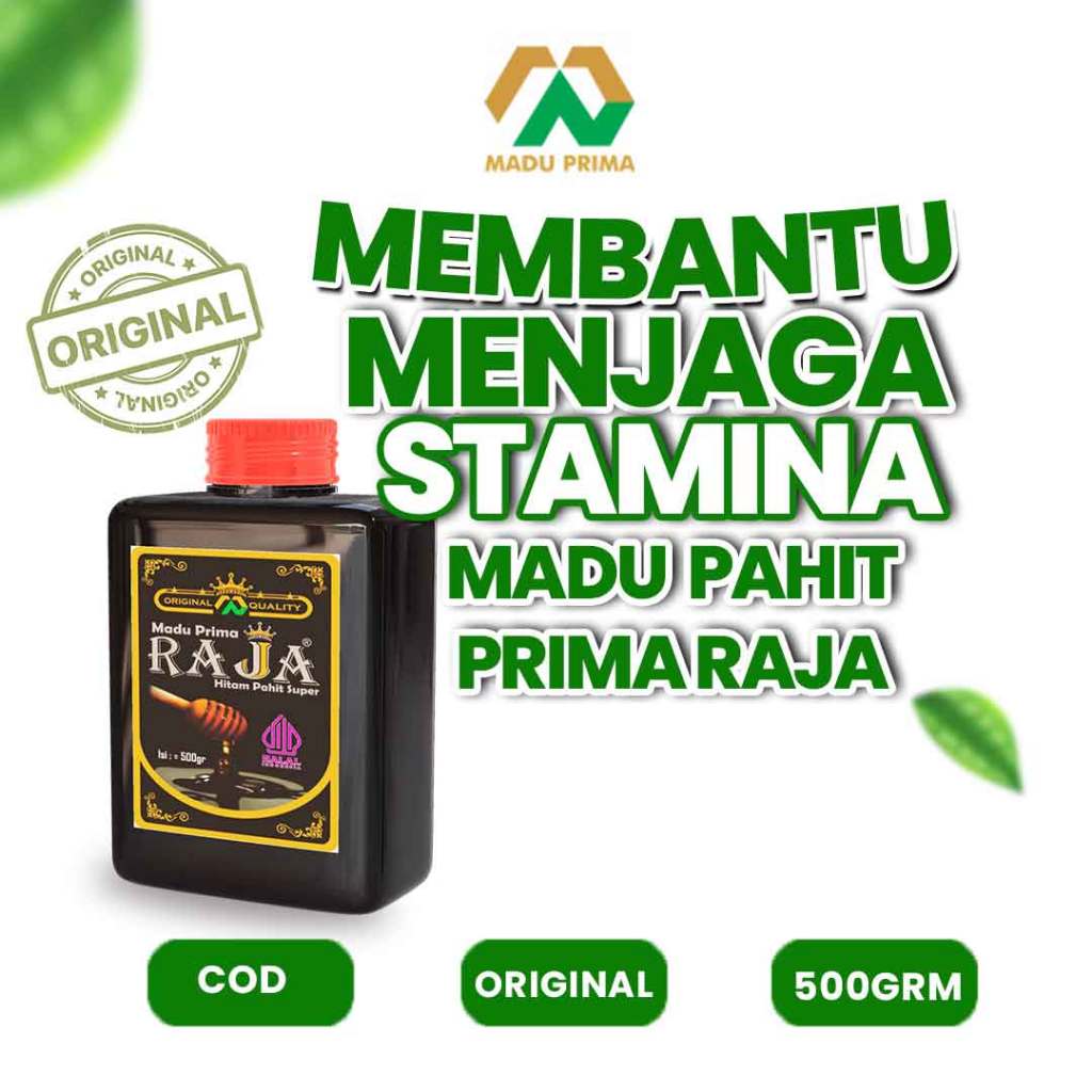 

Madu Prima Raja Madu Pahit Murni Jaga Stamina 500grm