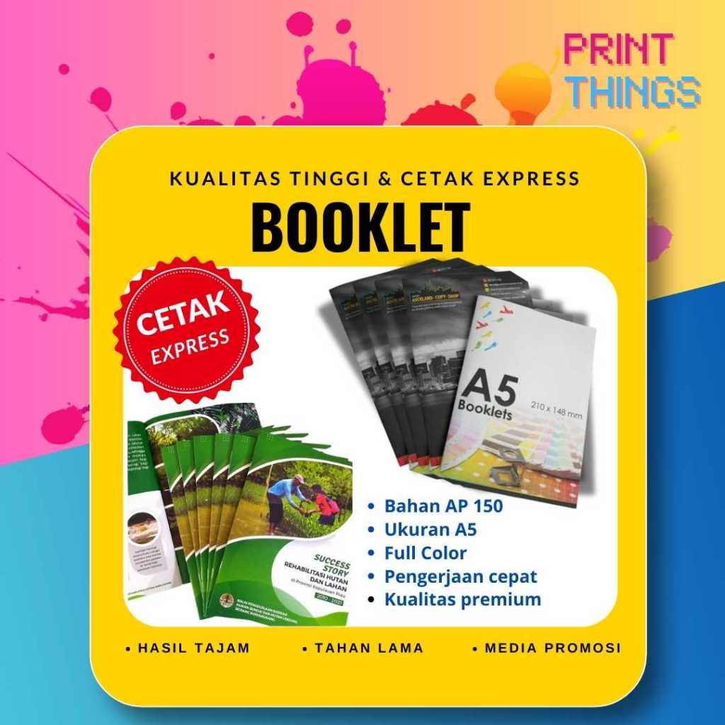 

PROMO BUKU BOOKLET | COMPANY PROFILE | BUKU PERNIKAHAN | BUKU LATIHAN | PROMOSI TERMURAH | UKURAN A4/A5 | COVER ART CARTON/ART PAPER | ISI KERTAS ART PAPER 150 GSM/ HVS 75 GSM | EXPRESS SAME DAY