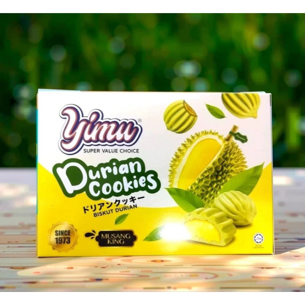 

YIMU DURIAN MUSANGKING COOKIES / BISKUIT DURIAN