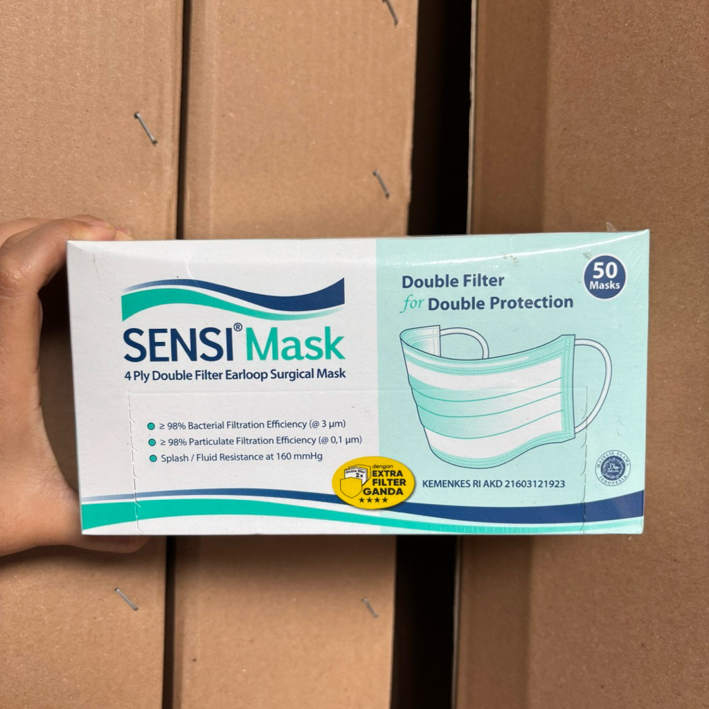 Surgical Mask Sensi / Masker Medis Sensi Original