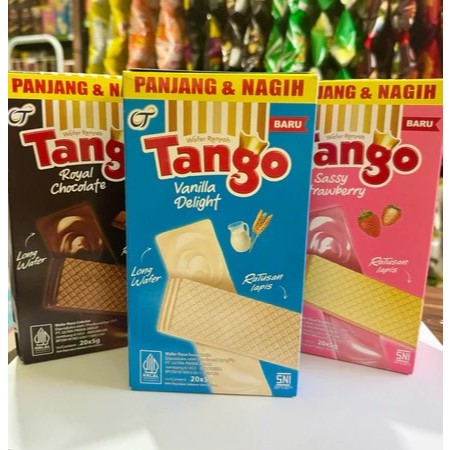 

Tango wafer box ( 5gr x 20pcs ) ECER per box