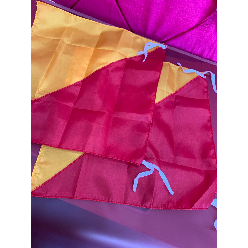 BENDERA SEMAPHORE PRAMUKA + STICK TONGKAT SEMAPHORE