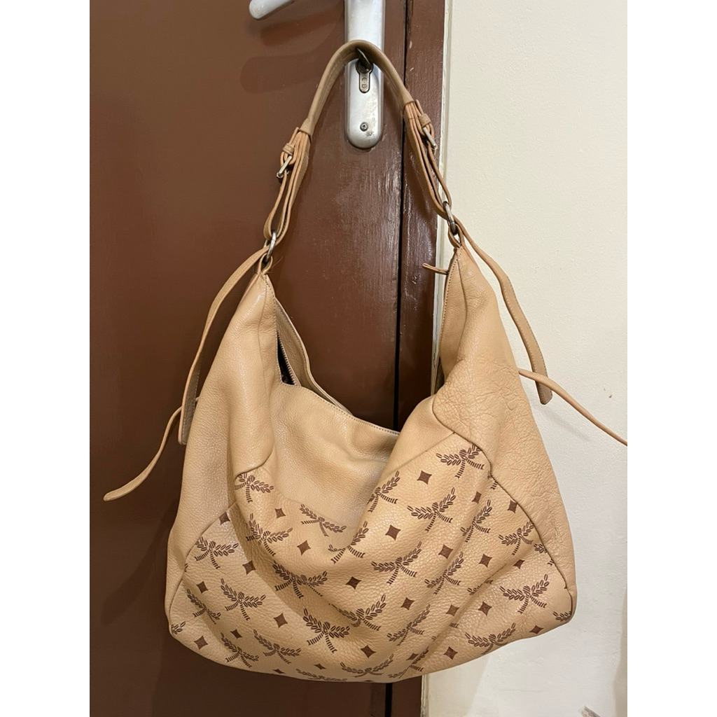 Tas Preloved Hobo Bag Kulit Asli