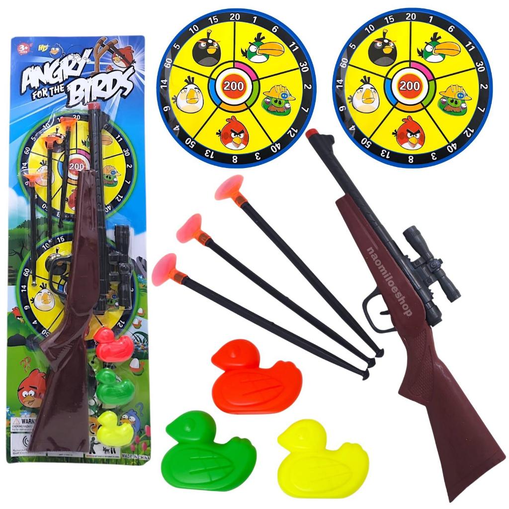 angry birds shoot duck mainan BLASTER panjang mainan anak