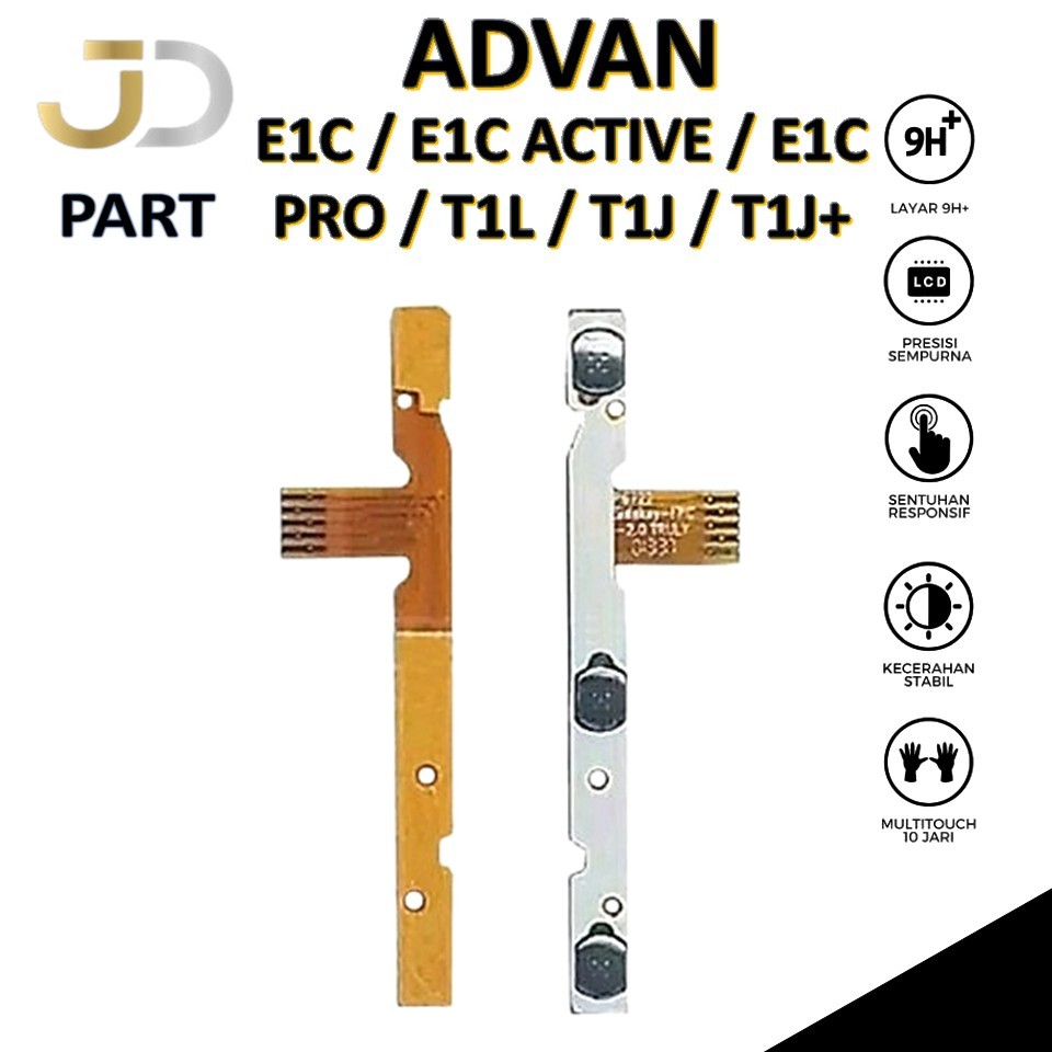 FLEXIBLE ON/OFF+VOL ADVAN E1C / E1C ACTIVE / E1C PRO / T1L / T1J / T1J+