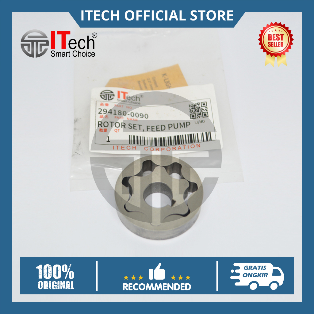 Rotor Set Feedpump 10mm Supply Pump Denso Toyota Innova Fortuner Hiace Hilux 2.5 3.0 2KD 1KD Asli IT