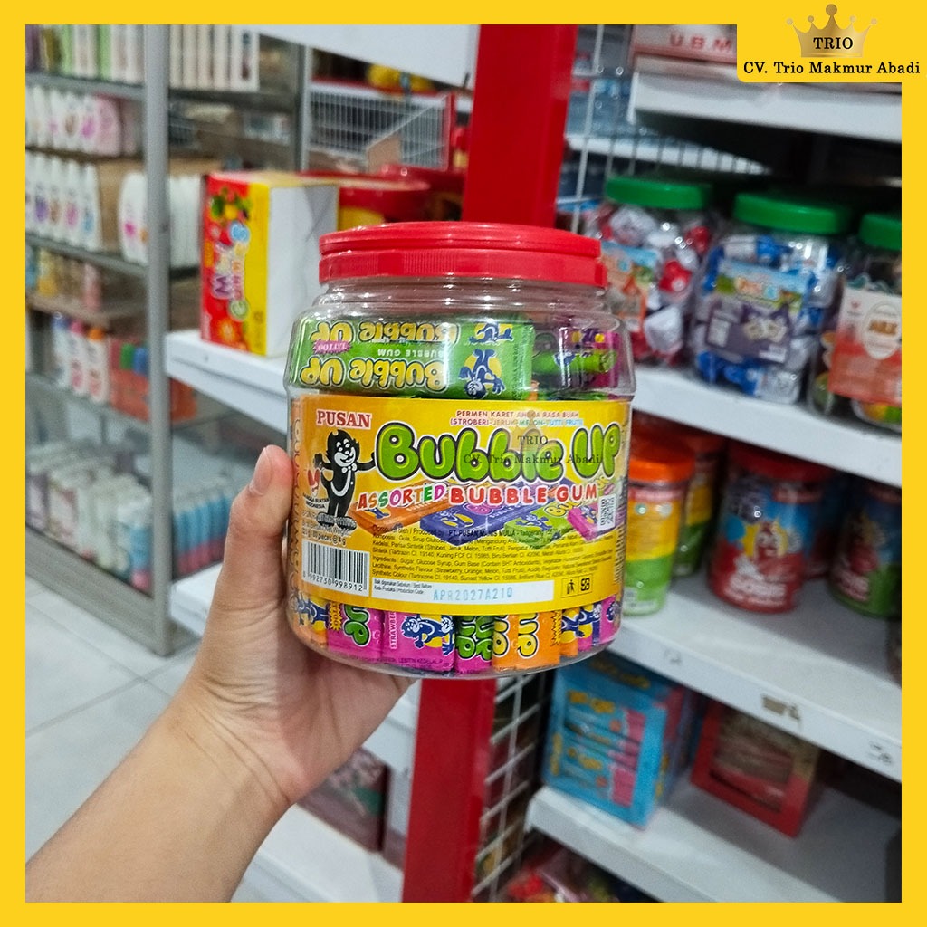 Pusan Permen Karet Bubble Up 320g