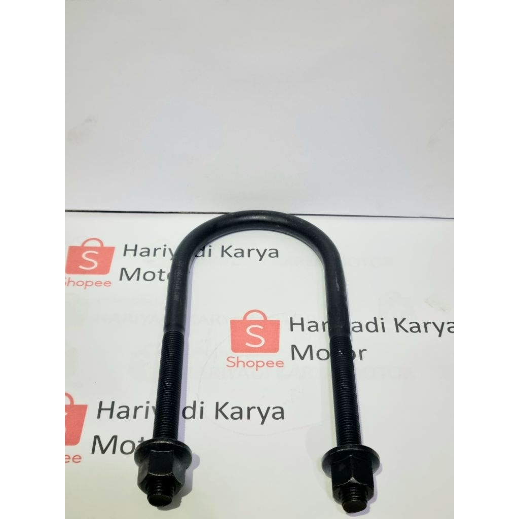 Kawel per l300 diesel bensin U Bolt hitam kunci 19 kualitas bagus