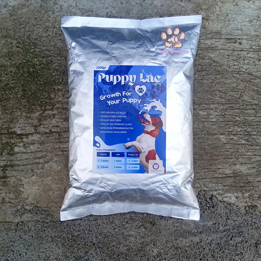 (The Bool's) SUSU ANJING PUPPY LAC 1 KG - Puppylac Susu Anjing Berkualitas