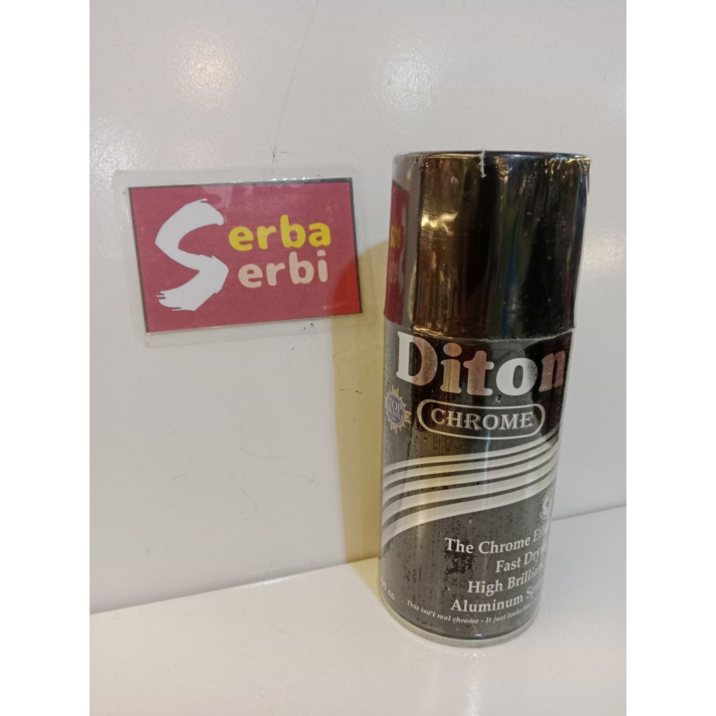 *CHROME DITON 300CC*Cat semprot spray paint efek mirror kendaraan