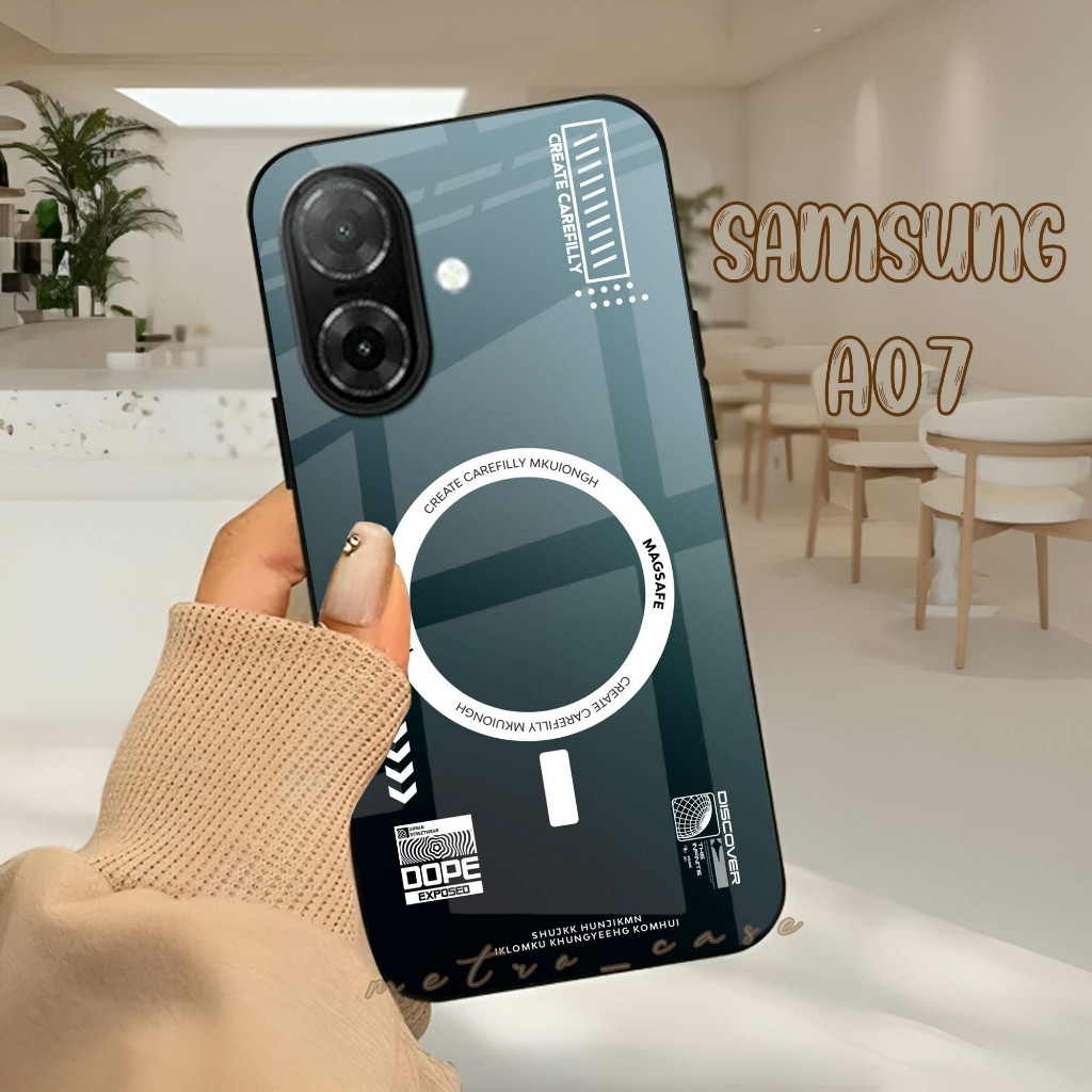Softcase Glass Kaca Kilau SAMSUNG A07 - SAMSUNG A07 2025 - SAMSUNG NEW - Case SAMSUNG A07 - G84