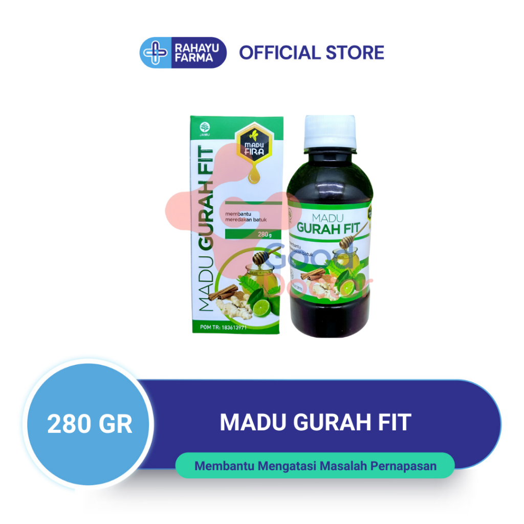 MADU GURAH FIT - Madu Gurah Fit Asli Original Obat Batuk Untuk Dewasa dan Anak BPOM