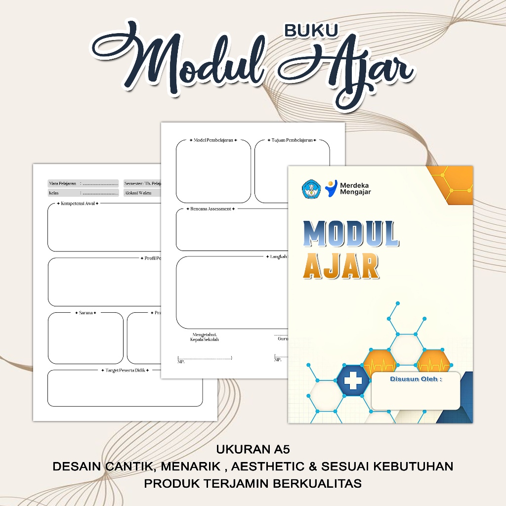 

BUKU MODUL AJAR MOTIF BIRU ORANGE BY GRAFISTETIK