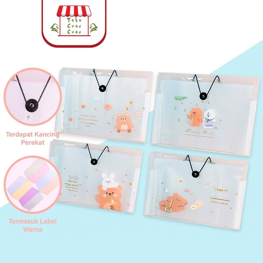 

TCC Map A4 8 Slot Folder Document Organizer Map Tempat Penyimpanan Dokumen