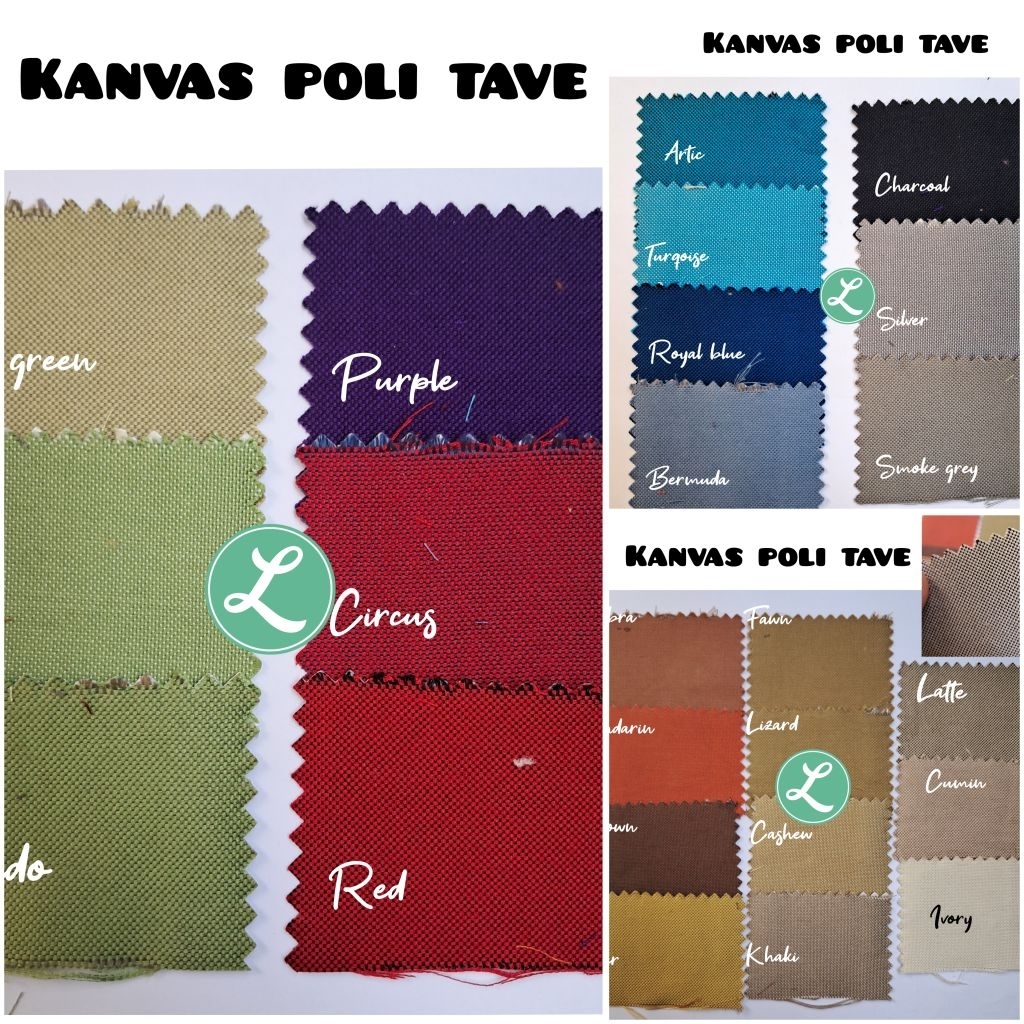 KANVAS POLOS POLI TAVE