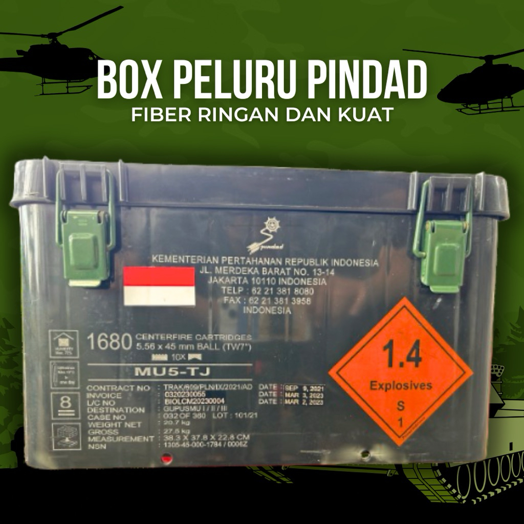 Kotak Peluru | Box Peluru | Box Motor Touring
