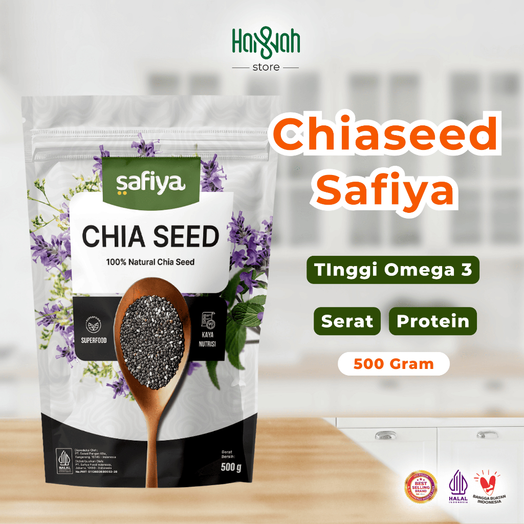

Chiaseed Safiya 1 Kg Chia Organik Detox Perut Buncit