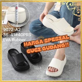 Sandal Selop Jelly Wanita Youth Balance Hak Tinggi 9072-A2