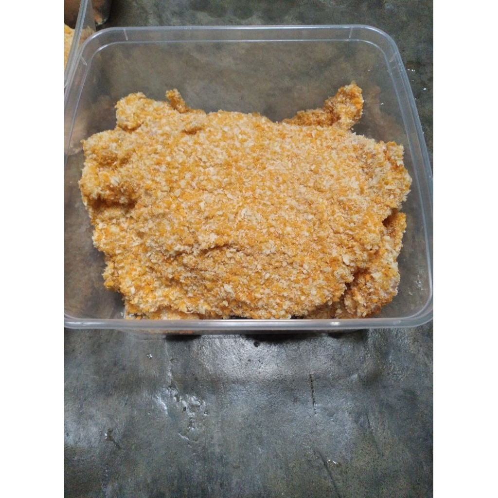 

chicken Katsu big slice frozen food 600gram(4 slice)