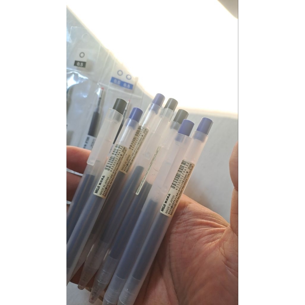 

Pulpen Muji 0.5 mm 100% Asli Jepang
