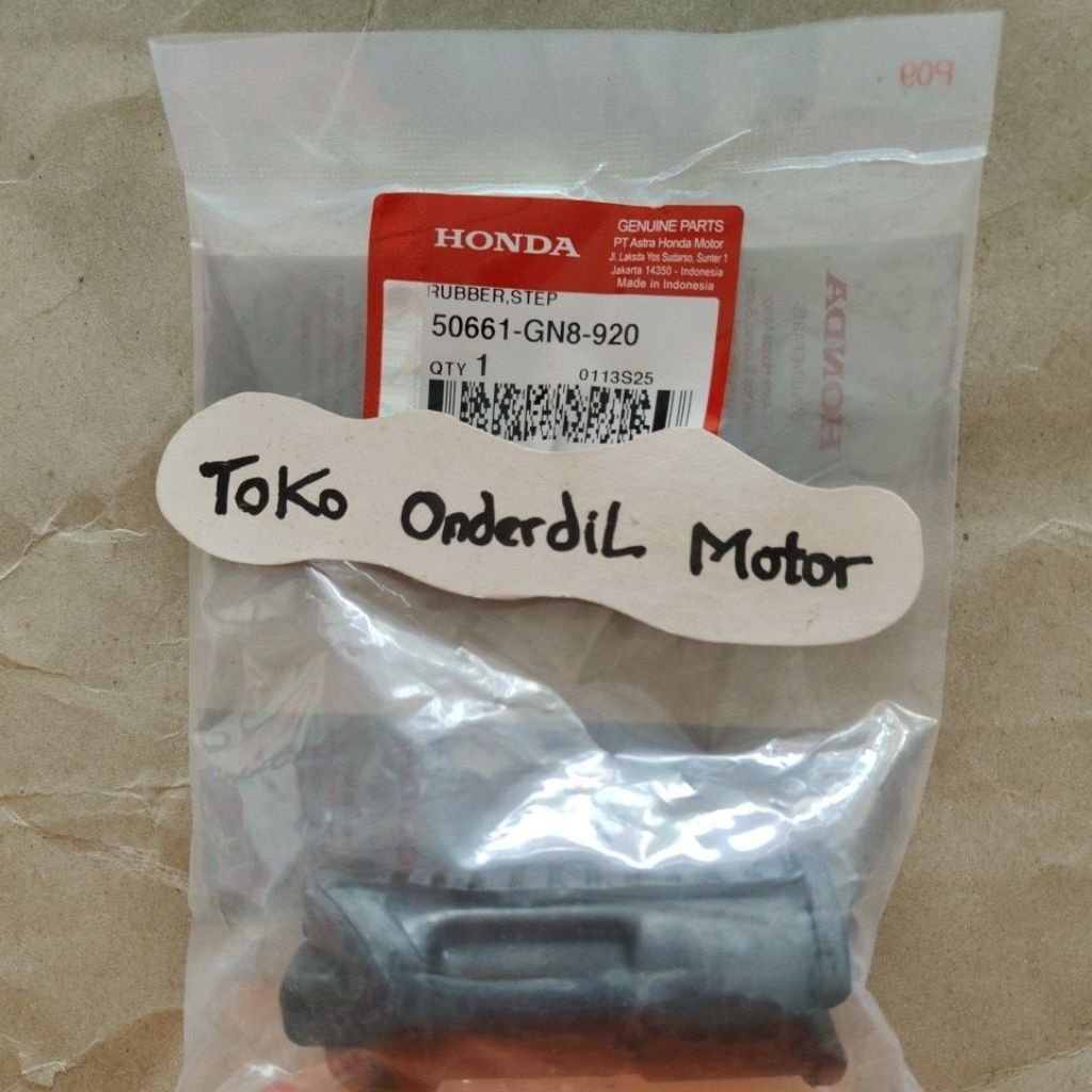 karet step depan grand AHM asli Honda 50661-gn8-920