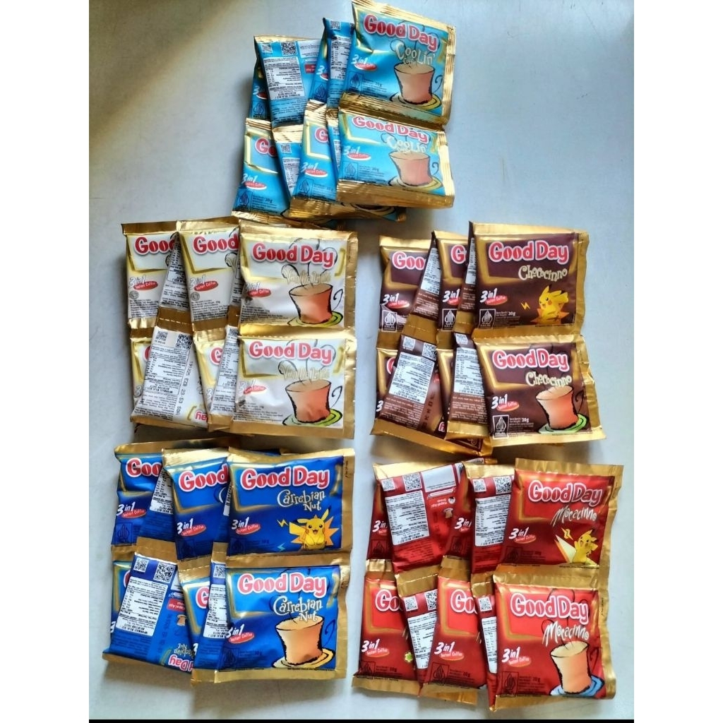 

Goodday 3in1-Kopi Bubuk-Kopi Sachet
