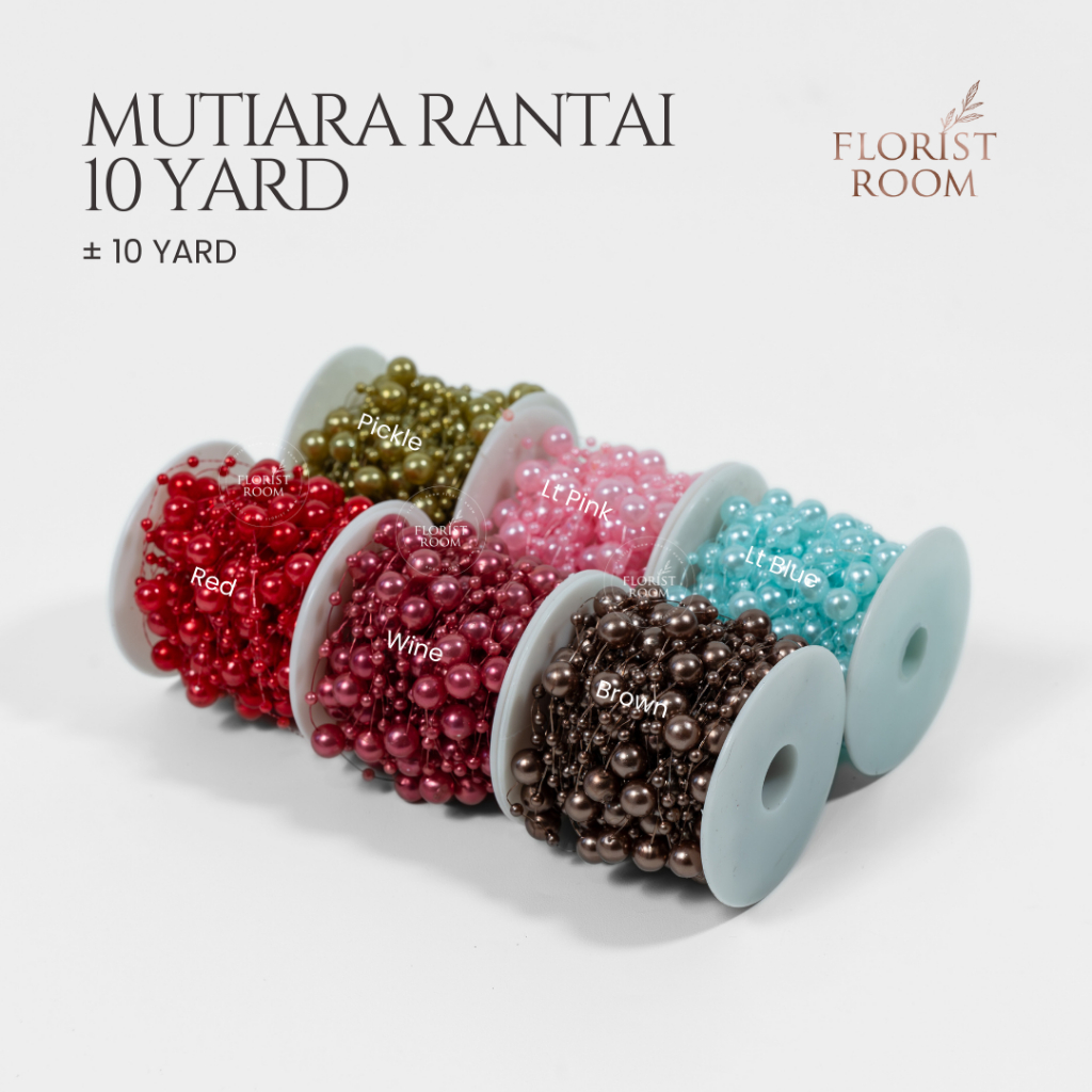 

Mutiara Rantai ±10Meter - Hiasan - Dekorasi