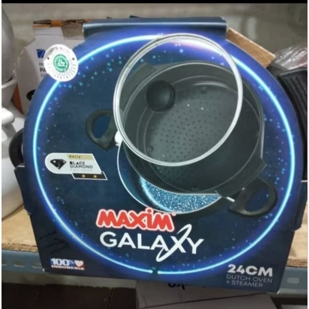 Maxim Galaxy 24 cm Dutch Oven + Steamer  GAL24DO