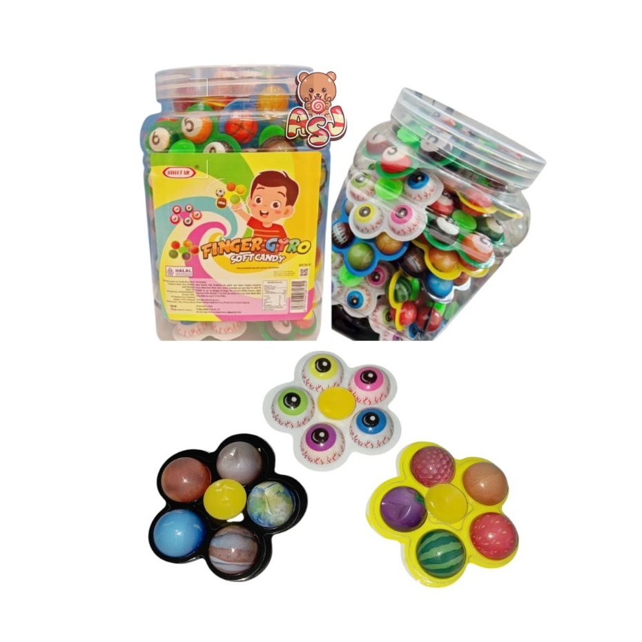 

SWEET ME CANDY FINGER GYRO TOPLES ISI 30