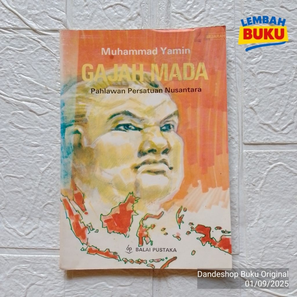 (PRELOVED) Gajah Mada Pahlawan Persatuan Nusantara oleh Muhammad Yamin - BUKU ORIGINAL